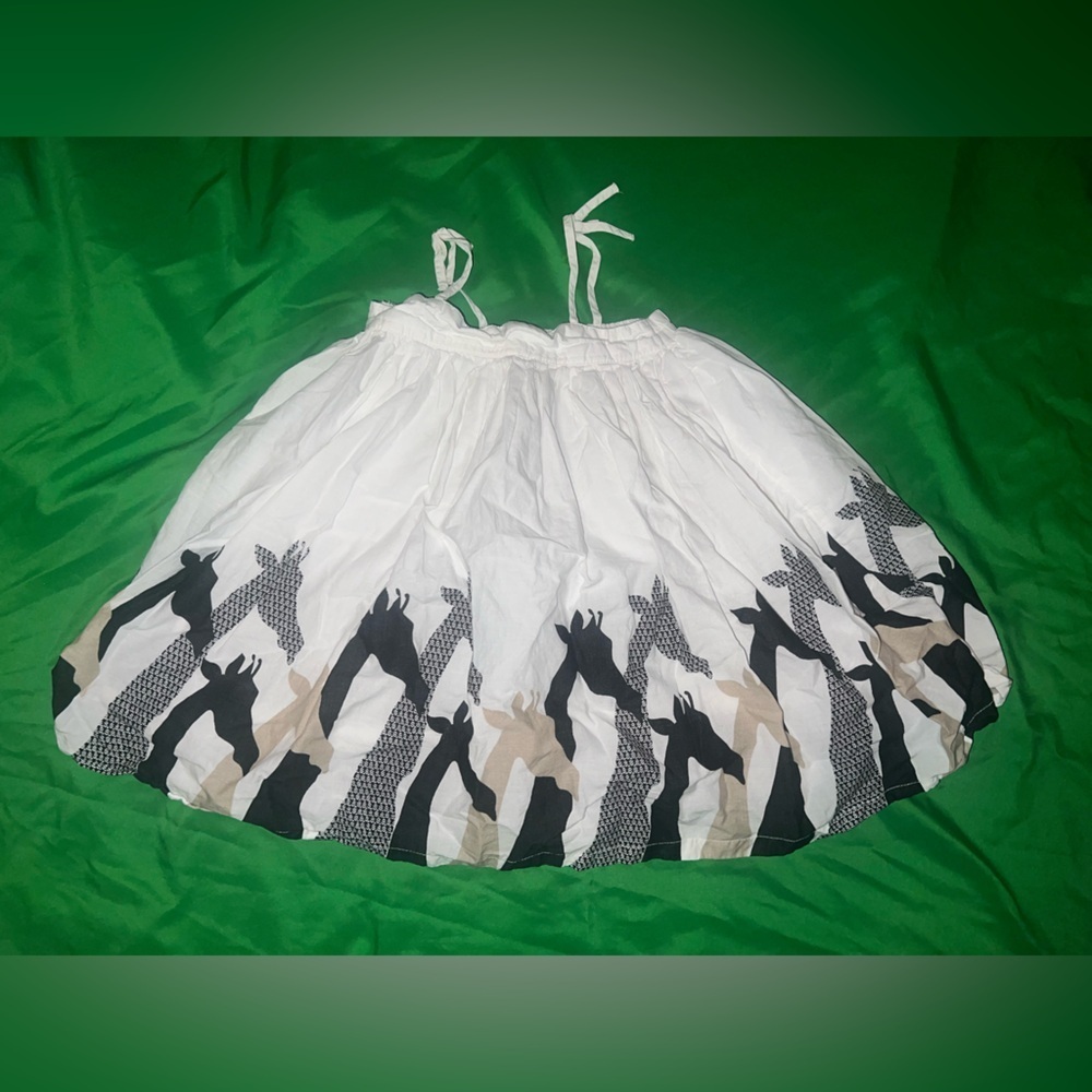 Old Navy Giraffe Print Spaghetti Strap Dress size 5T